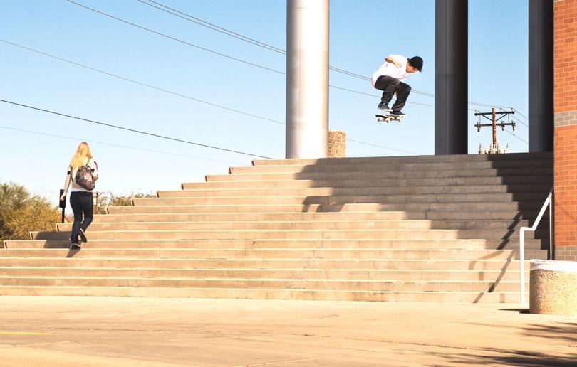 Nick Merlino, Switch Kickflip - Photo by Tim Cisilino Interview The Deaf Word The Deaf Lens